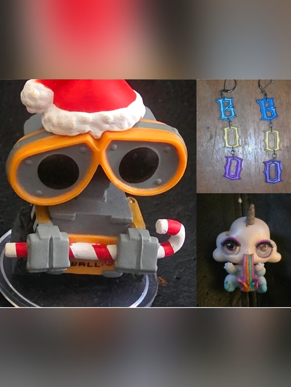 3 Items Funko, Poopsie & Boo Earrings